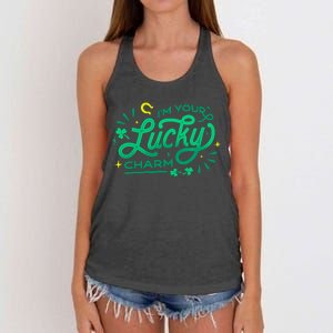 I'm Your Lucky Charm Women's Knotted Racerback Tank