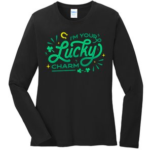 I'm Your Lucky Charm Ladies Long Sleeve Shirt