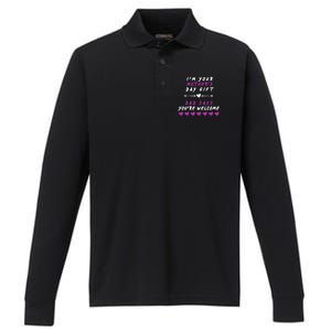 i'm Your Mothers Day Gift Dad Says Your Welcome Performance Long Sleeve Polo