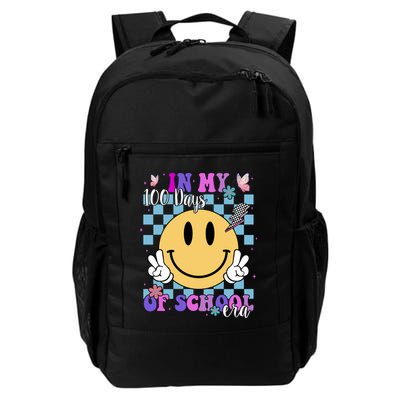 In My 100 Days Of School Era Retro Groovy Smile Backpack