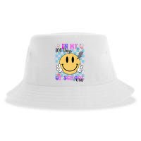 In My 100 Days Of School Era Retro Groovy Smile Sustainable Bucket Hat
