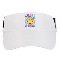 In My 100 Days Of School Era Retro Groovy Smile Adult Drive Performance Visor