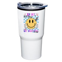 In My 100 Days Of School Era Retro Groovy Smile Tumbler
