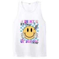 In My 100 Days Of School Era Retro Groovy Smile PosiCharge Competitor Tank