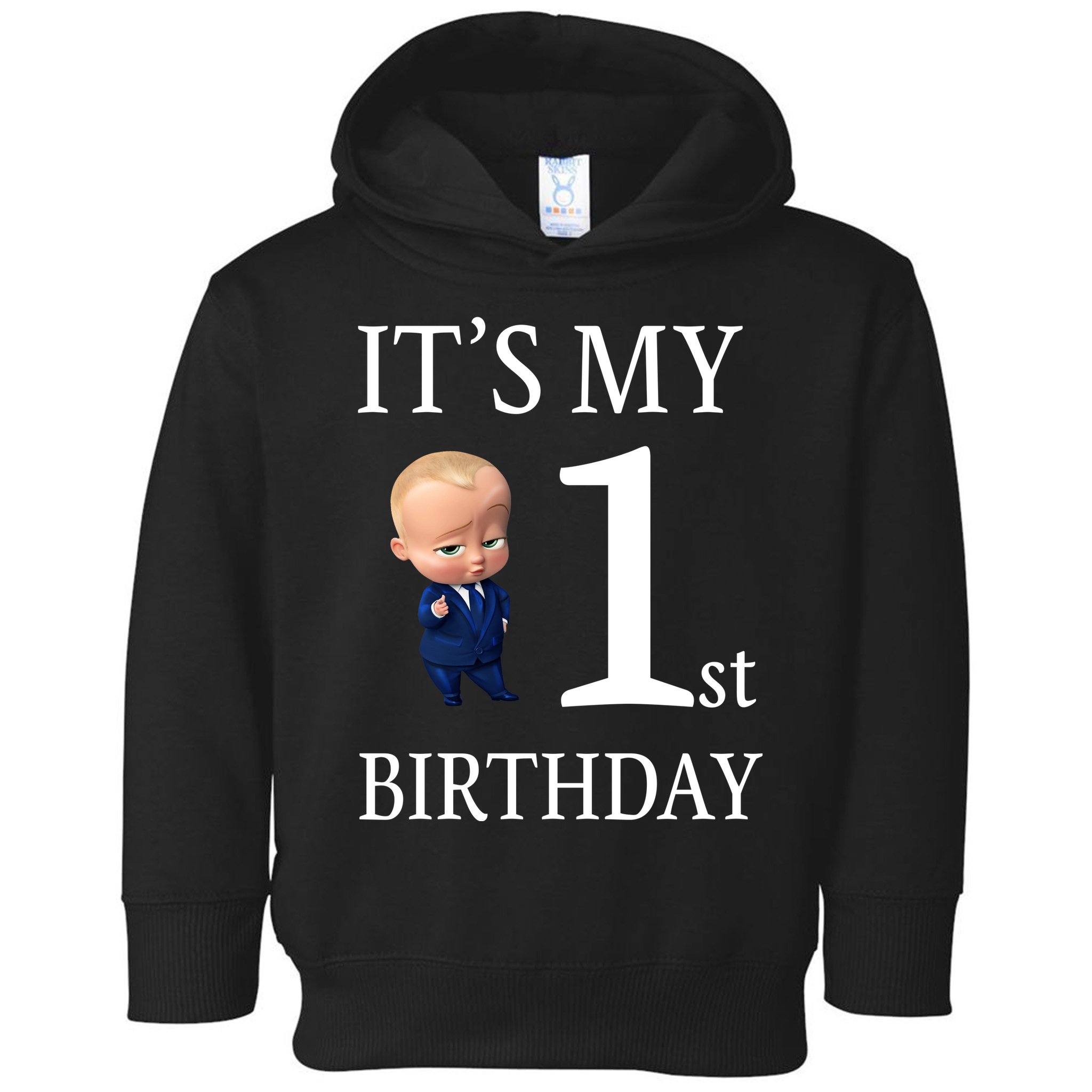It's My 1st Birthday Toddler Hoodie