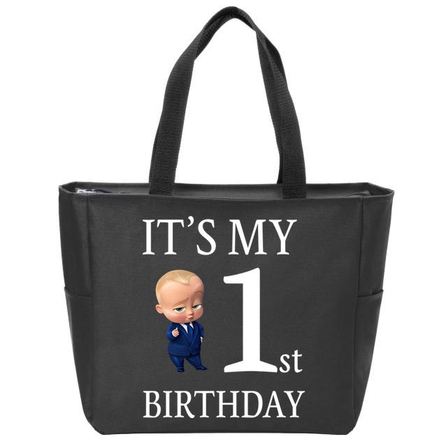 It's My 1st Birthday Zip Tote Bag