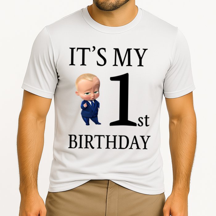 It's My 1st Birthday Cooling Performance Crew T-Shirt