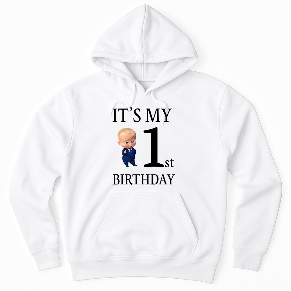 It's My 1st Birthday Hoodie