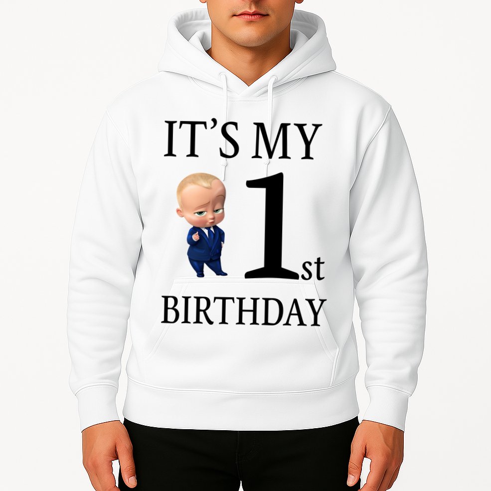It's My 1st Birthday Hoodie