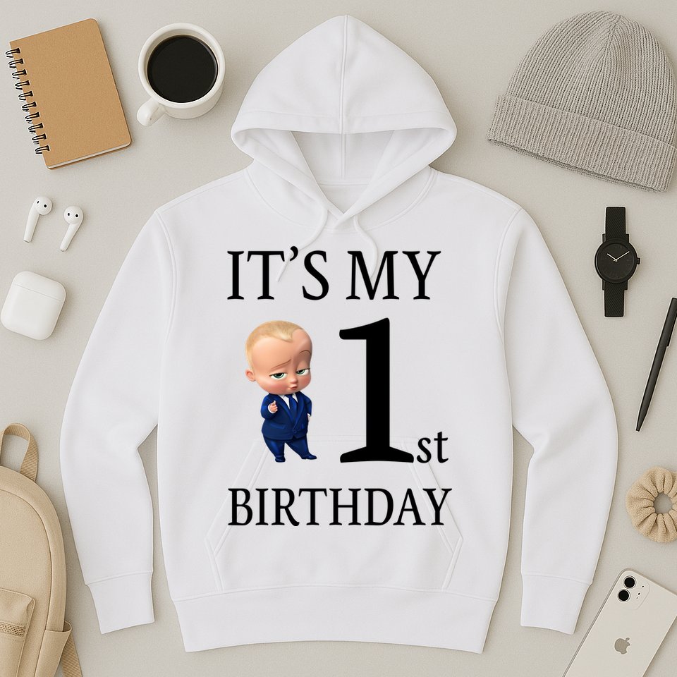 It's My 1st Birthday Hoodie
