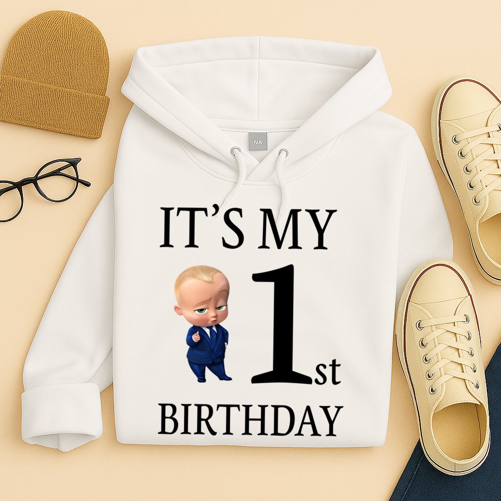 It's My 1st Birthday Hoodie