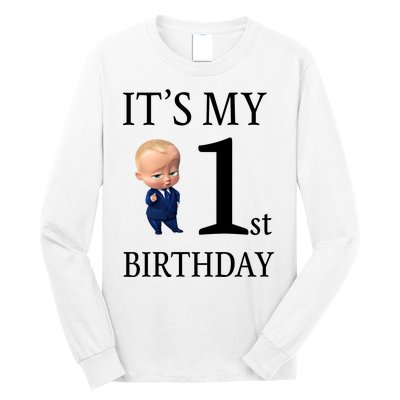 It's My 1st Birthday Long Sleeve Shirt