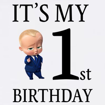 It's My 1st Birthday T-Shirt
