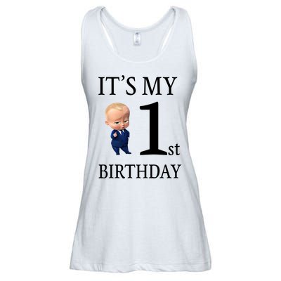 It's My 1st Birthday Ladies Essential Flowy Tank