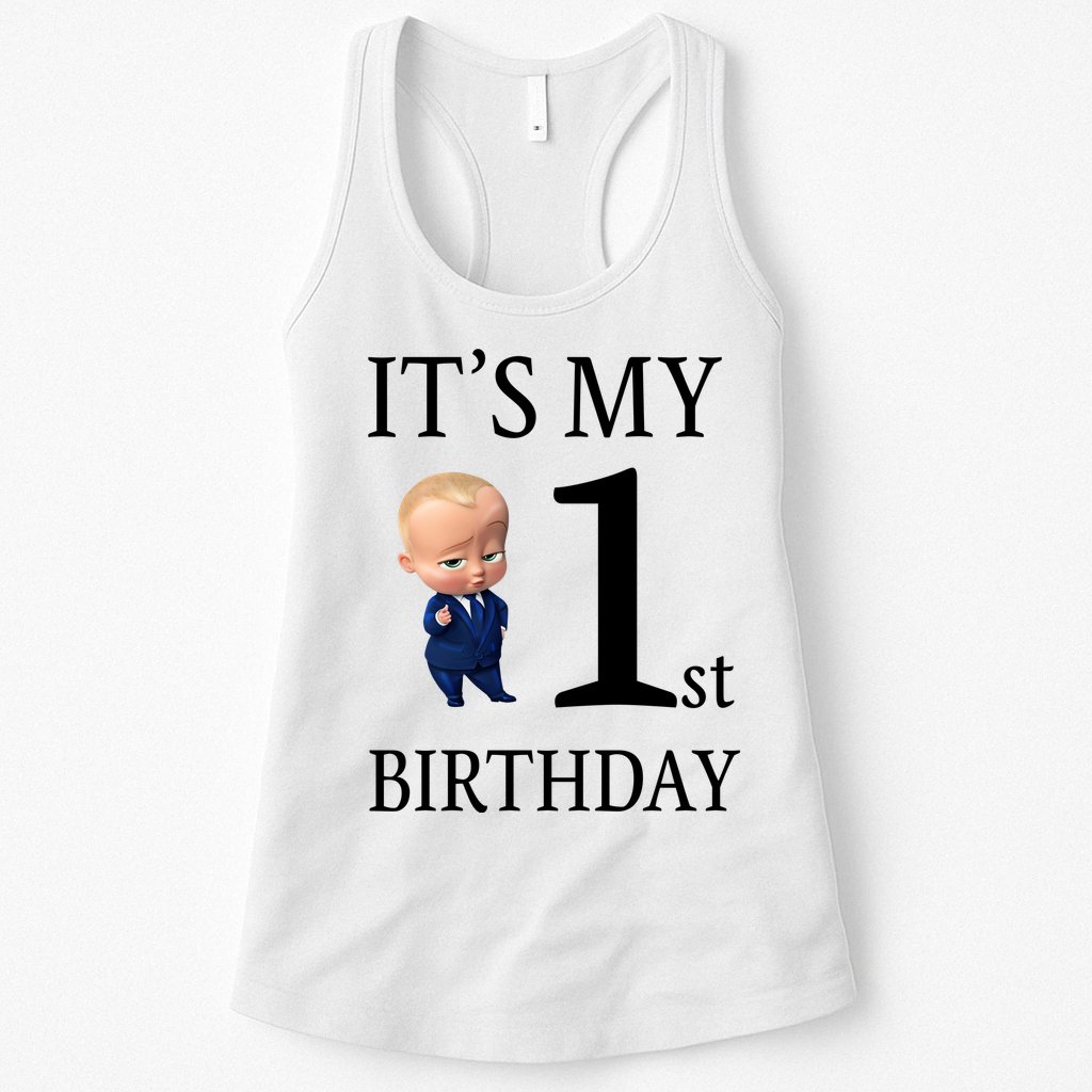 It's My 1st Birthday Womens Tank Top