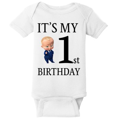It's My 1st Birthday Baby Bodysuit