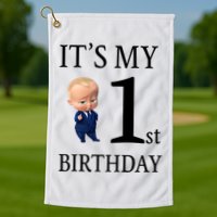 It's My 1st Birthday Golf Towel