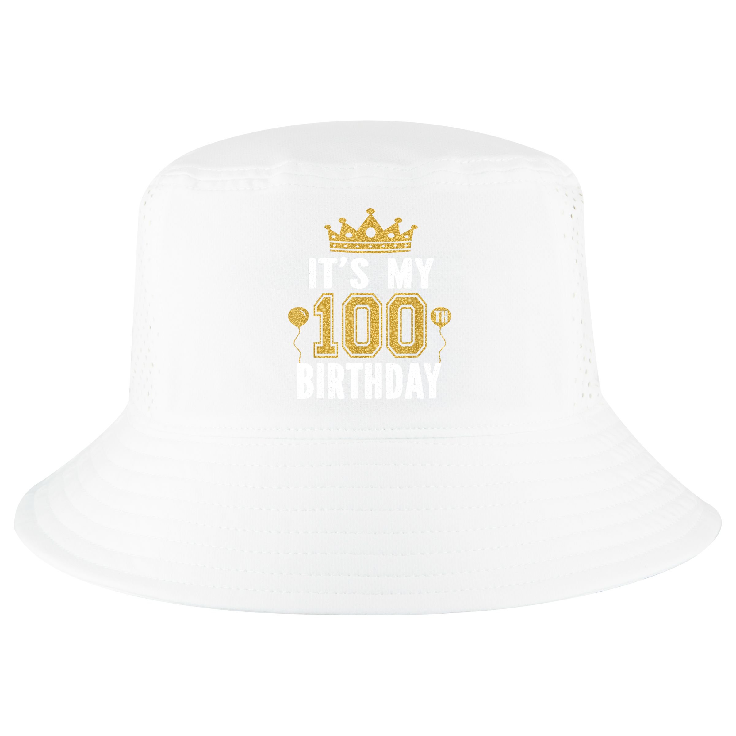 Its My 100th Birthday Gift For 100 Years Old Man And Woman Cool Comfort Performance Bucket Hat