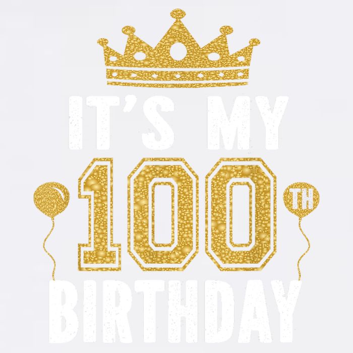Its My 100th Birthday Gift For 100 Years Old Man And Woman T-Shirt
