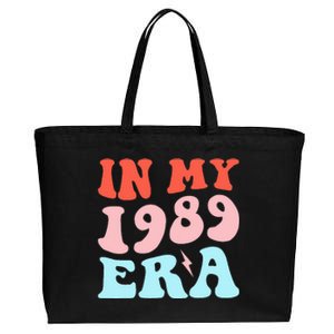 In My 1989 Era Fans Music Concert Funny Cotton Canvas Jumbo Tote