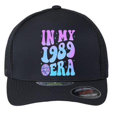 In My 1989 Era Groovy Retro Funny Flexfit Unipanel Trucker Cap