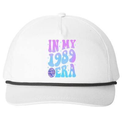 In My 1989 Era Groovy Retro Funny Snapback Five-Panel Rope Hat