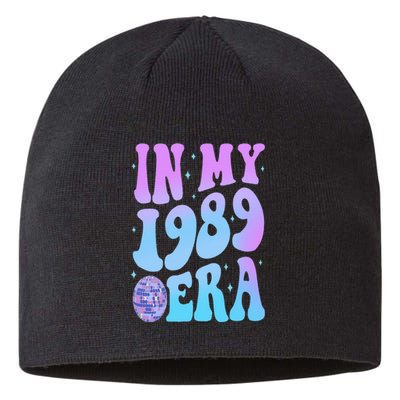 In My 1989 Era Groovy Retro Funny Sustainable Beanie