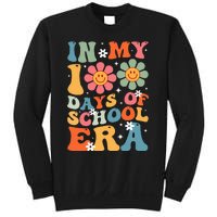 In My 100 Days Of School Era Groovy Teacher 100th Day Sweatshirt