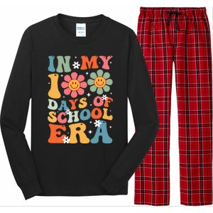 In My 100 Days Of School Era Groovy Teacher 100th Day Long Sleeve Pajama Set