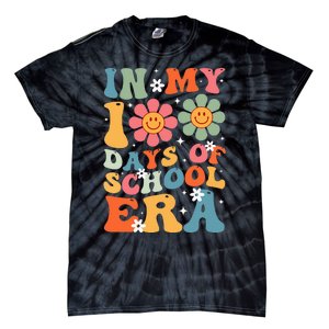 In My 100 Days Of School Era Groovy Teacher 100th Day Tie-Dye T-Shirt