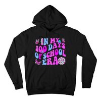 In My 100 Days Of School Era Retro Disco 100th Day Of School Hoodie