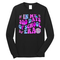 In My 100 Days Of School Era Retro Disco 100th Day Of School Long Sleeve Shirt