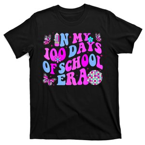 In My 100 Days Of School Era Retro Disco 100th Day Of School T-Shirt