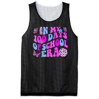 In My 100 Days Of School Era Retro Disco 100th Day Of School Mesh Reversible Basketball Jersey Tank