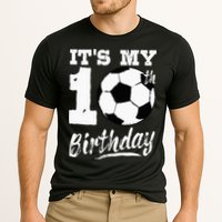 Its My 10th Birthday Soccer Player 10 Bday Party Team Performance Shirt
