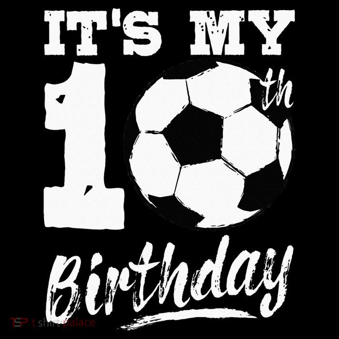 Its My 10th Birthday Soccer Player 10 Bday Party Team Sustainable Bucket Hat