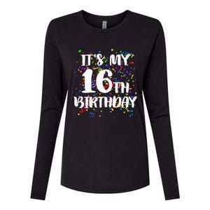 Its My 16th Birthday Womens Cotton Relaxed Long Sleeve T-Shirt