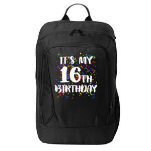 Its My 16th Birthday City Backpack