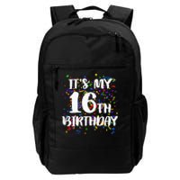 Its My 16th Birthday Daily Commute Backpack