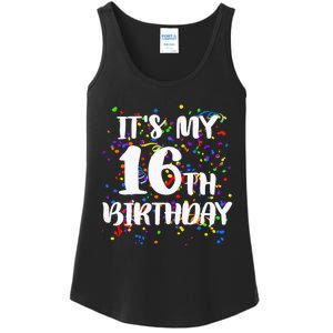 Its My 16th Birthday Ladies Essential Tank