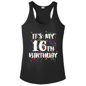 Its My 16th Birthday Ladies PosiCharge Competitor Racerback Tank