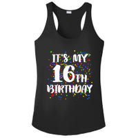 Its My 16th Birthday Ladies PosiCharge Competitor Racerback Tank