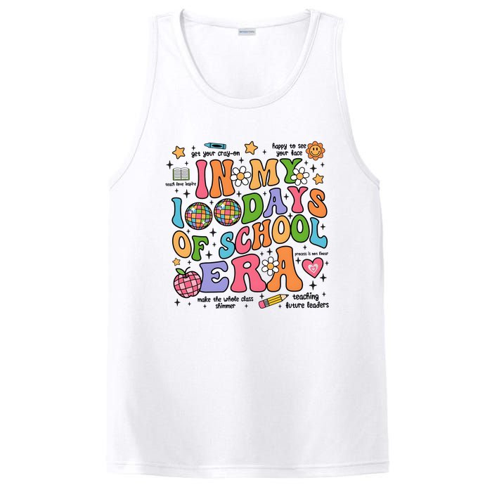 In My 100 Days Of School Era Retro School Celebration PosiCharge Competitor Tank