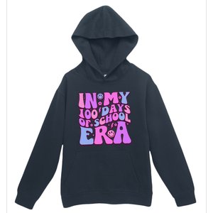 In My 100 Days Of School Era Retro Disco 100th Day Of School Urban Pullover Hoodie