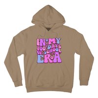 In My 100 Days Of School Era Retro Disco 100th Day Of School Hoodie