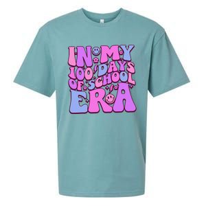 In My 100 Days Of School Era Retro Disco 100th Day Of School Sueded Cloud Jersey T-Shirt