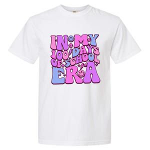 In My 100 Days Of School Era Retro Disco 100th Day Of School Garment-Dyed Heavyweight T-Shirt