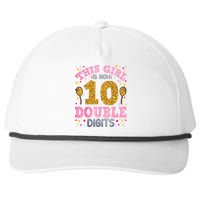 It's My 10th Birthday | This Girl Is Now 10 Years Old Snapback Five-Panel Rope Hat