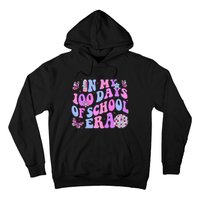 In My 100 Days Of School Era Retro Disco 100th Day Of School Hoodie