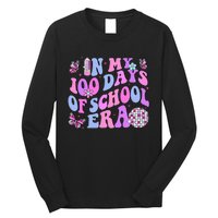 In My 100 Days Of School Era Retro Disco 100th Day Of School Long Sleeve Shirt